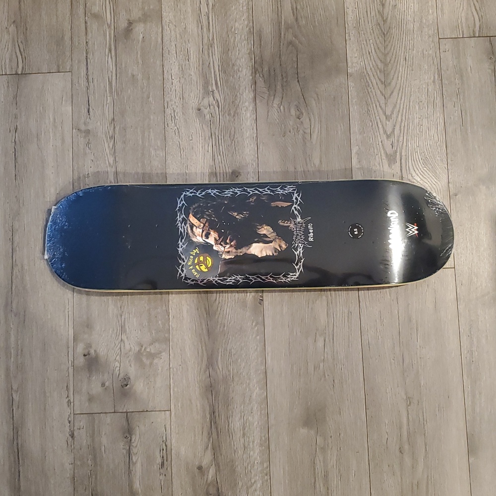 Primitive Carlos Ribeiro Pro Model 8.5 Skateboard Deck X WWE Mankind - Picture 2 of 2